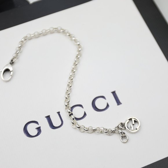 GUCCI  Bracelet Double G interlocking - Picture 3 of 9